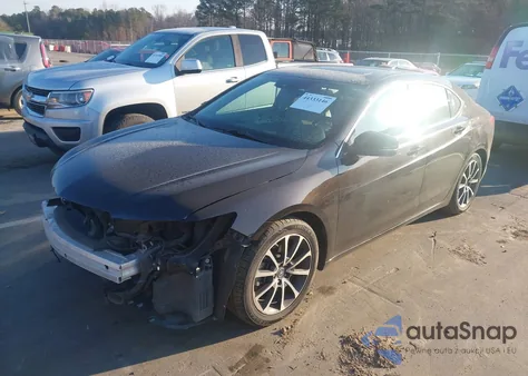 2015 Acura Tlx V6 Tech из США, поврежденный, VIN 19UUB2F57FA005596